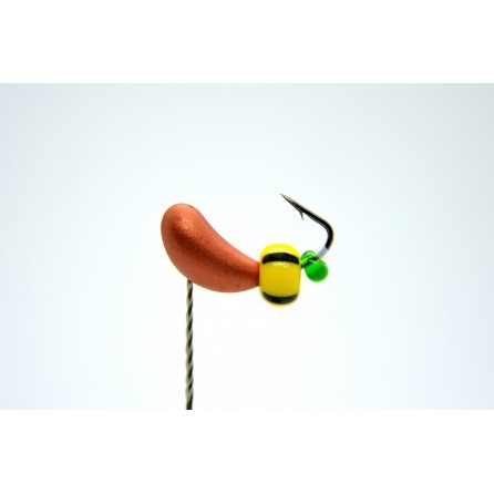 УРАЛКА РЫБИНСКАЯ ТРОФЕЙНАЯ медная 2,2г (бисер арбуз) 